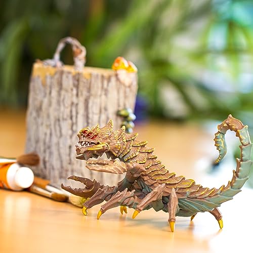 Hand-Painted 6.5" Desert Dragon Collectible Figurine