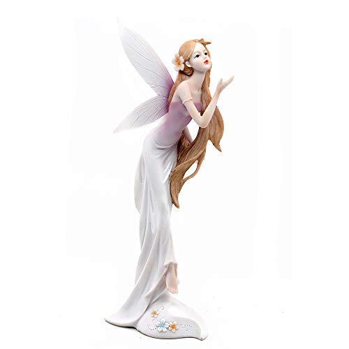 13" Spirit Forest Fairy Figurine, Pink Decor Collectible