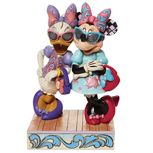 Jim Shore Disney Traditions Minnie & Daisy Fashionistas Figurine