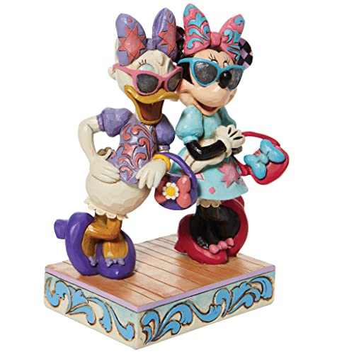 Jim Shore Disney Traditions Minnie & Daisy Fashionistas Figurine