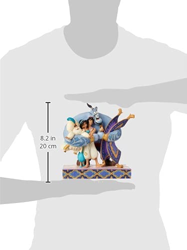 Jim Shore Aladdin Group Hug Figurine - Disney Traditions
