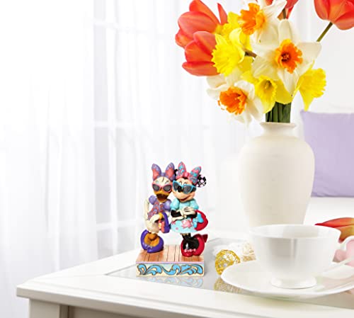 Jim Shore Disney Traditions Minnie & Daisy Fashionistas Figurine