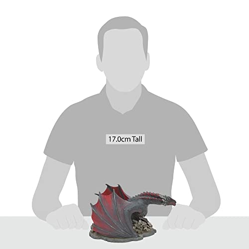 Game of Thrones Drogon Dragon Figurine, 4.92" Multicolor
