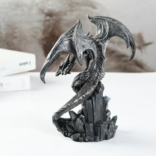 Gothic Dragon Crystal Figurine Decorative Home Décor Ornament