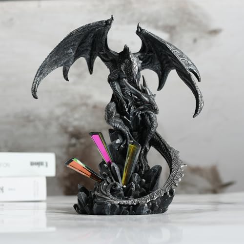 Gothic Dragon Crystal Figurine Decorative Home Décor Ornament