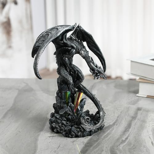 Gothic Dragon Crystal Figurine Decorative Home Décor Ornament