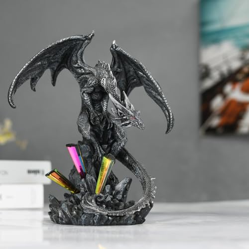 Gothic Dragon Crystal Figurine Decorative Home Décor Ornament