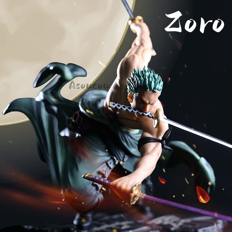 Anime Zoro Figurine, Roronoa Zoro Three Thousand World
