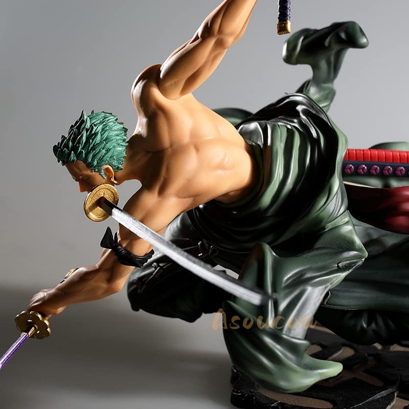 Anime Zoro Figurine, Roronoa Zoro Three Thousand World