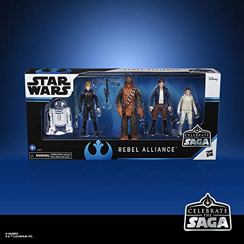 STAR WARS Rebel Alliance Figure Set, Collectible 5-Pack