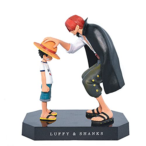One Piece Shanks & Luffy Touch Figures Set