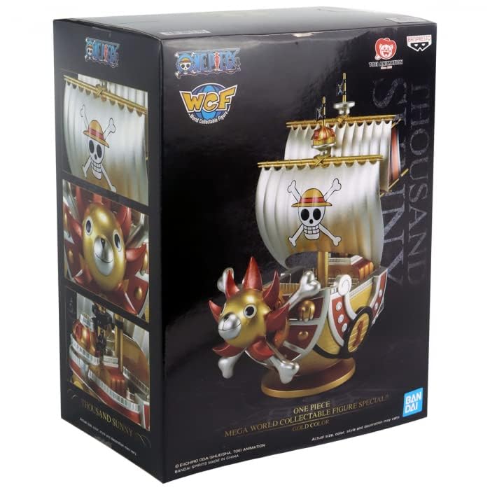 One Piece Banpresto Mega World Gold Figure Collectable