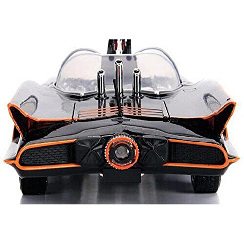 Classic TV Series Batmobile Die-cast Car with Batman & Robin Figurine