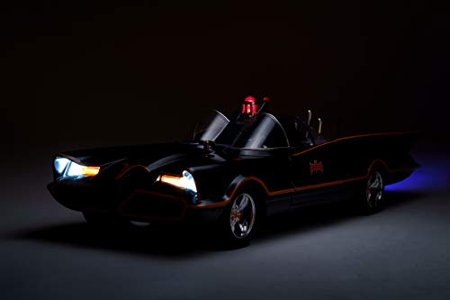 Classic TV Series Batmobile Die-cast Car with Batman & Robin Figurine