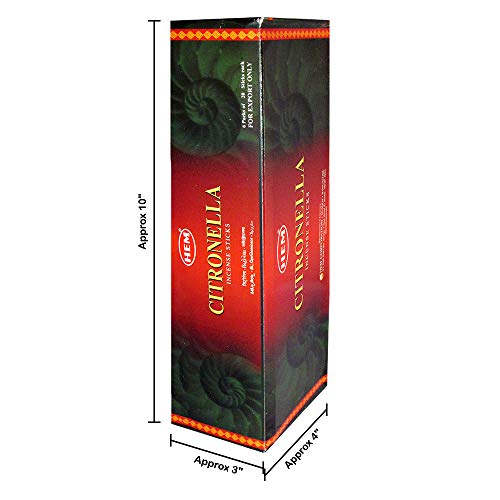 Hem Citronella Incense Sticks, 120 Count