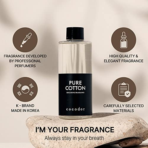 COCODOR Reed Diffuser Oil Refill/Garden Lavender/6.7oz(200ml)/3 Pack/Aroma therapy, Home Fragrance, Scented Oils, Oils for Reed Diffuser, Office Décor, Decoration