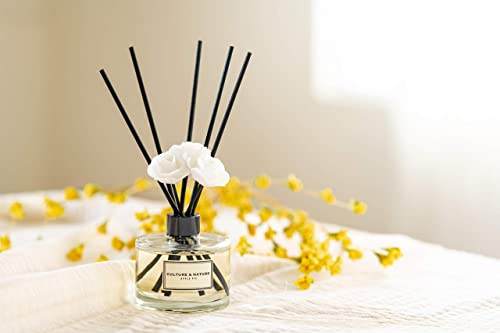 CULTURE & NATURE Reed Diffuser 6.7 oz (200ml) Eucalyptus Pine Scented Reed Diffuser Set