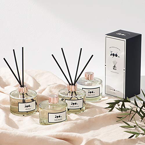 396 st. Reed Diffuser, Black Cherry, 200ml(6.7oz) / Reed Diffuser Sets, Scentsy Home Fragrance, Scented Oils, Home & Bathroom Décor