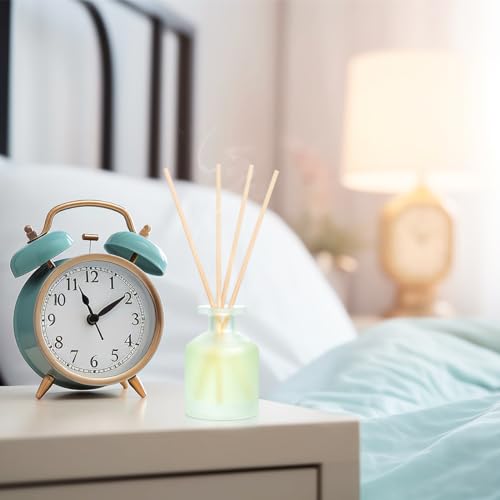 YISOWUH Reed Diffuser - Citrus&Linen 3.38oz (100ml) 2 Pack Essential Oil Reed Diffuser Set with 8 Sticks, Long Lasting Fragrance for Home, Bathroom, Bedroom, Room, Decor