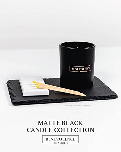 Benevolence LA Candles Bergamot & Jasmine Scented Candle | Summer Candles, 8 Oz Scented Candles for Home Scented, Manly Candles for Men | 45 Hour Burn Seasonal Candles for Women | Jasmine Candle