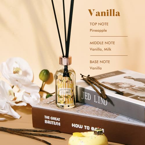 Linen Vanilla Citrus Reed Diffuser Trio