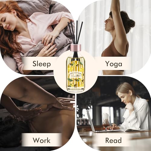 Linen Vanilla Citrus Reed Diffuser Trio