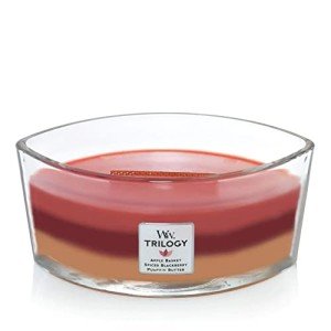 Autumn Harvest Woodwick Ellipse Scented Candle