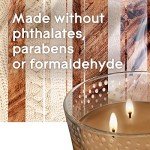 Glade Cashmere Woods 3-Wick Fragrance Candles