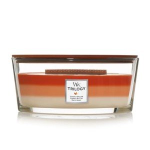 WoodWick Pumpkin Gourmand Ellipse Candle, 16 oz