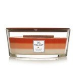 WoodWick Pumpkin Gourmand Ellipse Candle, 16 oz