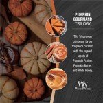 WoodWick Pumpkin Gourmand Ellipse Candle, 16 oz