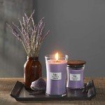 Lavender Spa Woodwick Hourglass Candle | 130-Hour Burn