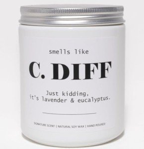 C. Diff Candle – Fun Gift for Nurses