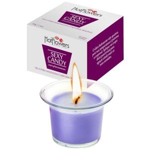 Kissable Grape-Wine Massage Candle with Pheromones