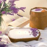 Lavender Candle Making Kit with Pearled Sand