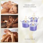 Kissable Grape-Wine Massage Candle with Pheromones