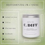 C. Diff Scented Candle - Perfect for Nurses