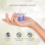 Kissable Grape-Wine Massage Candle with Pheromones