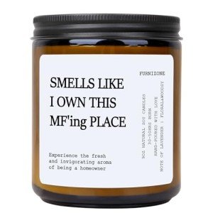 Funny Housewarming Gifts & Lavender Candles