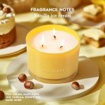 KONNI Happy Birthday Vanilla Soy Candle 3 Wicks