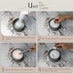 Sandalwood Jasmine Pearled Candle - 18oz
