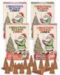 Festive Christmas Incense Cones - 96 Total