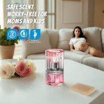 CARORI Rose Reed Diffuser Set with Sticks