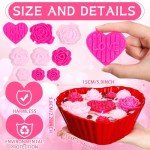 Valentine's Day Heart Candle - Rose Scented Delight
