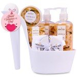 Luxury Vanilla Spa Basket for Her Gift Set