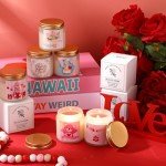 Valentine's Day Scented Candle Gift Set - 24 Pack