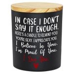 Vanilla Lavender Scented Candle - Perfect Gift