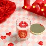 Romantic Rose Scented Candle Gift for Her