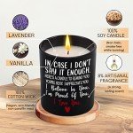 Vanilla Lavender Scented Candle - Perfect Gift