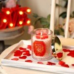 Romantic Rose Scented Candle Gift for Her